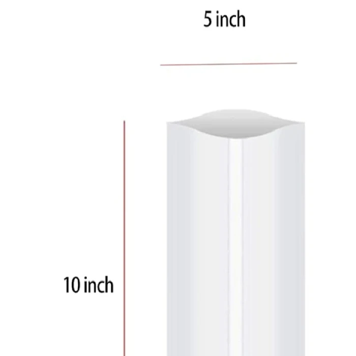 Bela skrčna folija za sublimacijo 12cm x 25cm